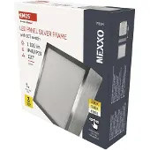 Emos Luminaire LED NEXXO nickel brossé, 17 x 17 cm, 12,5 W, blanc chaud/neutre, ZM6233
