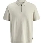 Jack & Jones Emil Short Sleeve Polo Beige 2XL Homme