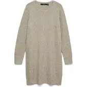 Vero Moda Robes en maille 'VMDoffy' marron chiné