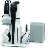 Maxx Tech PS5 Slim Ladestation Charging Stand