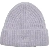 Superdry Femme Tricoté Bonnet, Violet