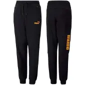 Puma Pantalon de survêtement Power FL B BLACK-TANGERINE 116