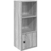 vidaXL Bibliothèque sonoma gris 31x24x77 cm bois d'ingénierie