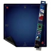 Wogamat Tapis de Cartes Prestige 60 x 60 cm Bleu