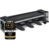 Gutfels RACLETTE 4005 Petit matériel, Appareil à raclette, Argent, Noir