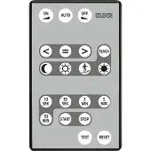 JUNG Télécommande 1f IR préprogr. KNXPMFBIR (Télécommande universelle, Infrarouge), Télécommande, Noir