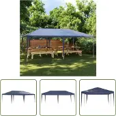The Living Store Partyzelt 4x6 m Blau