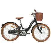 Volare Vélo pour enfants Ashley - modèle pour filles - 24 pouces - noir