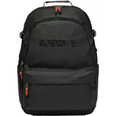 Superdry unisex. W9110428A Sac à dos utilitaire noir (OSFA), Casuel, Polyester