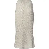 Pepe Jeans pour femme. PL901229 Jupe beige Claire (M), Casuel, Polyester