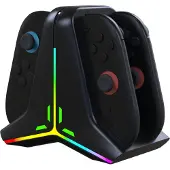 Snakebyte NSW2 Ladestation Quad Charge S2 (Switch 2), Manette : accessoires, Multicolore