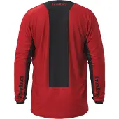 Hebo Scratch Xtrem Long Sleeve Jersey Rouge 2XL Homme