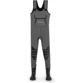 Zebco Trophy Neoprene Wader Gris EU 45-46 Homme