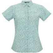 Regatta Mindano Viii Short Sleeve Shirt Vert 34 Femme