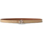Ralph Lauren Ceinture cognac / cappuccino
