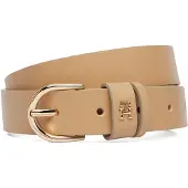 Tommy Hilfiger Ceinture 'TH Monogram' noisette