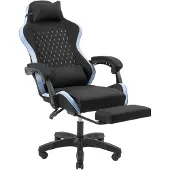Mars Gaming MGC-X Fabric, Fauteuil gaming, 120 kg, Assise rembourrée, Dossier rembourré, 190 cm, Noir