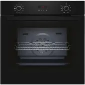 NEFF N 30, Einbau-Backofen mit Dampfunterstützung, 60 x 60 cm, Schwarz, B2CVG6AK3