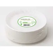 FoodLine Assiette en carton laminé 18cm 100pcs/paquet - (100pcs) (100x)