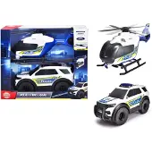 Dickie Toys Police Strike Squad Car Tiy Bleu Enfants