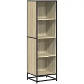 vidaXL Bibliothèque chêne sonoma 40x35x139 cm bois d'ingénierie