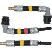 Ks Tools Jeu d'adaptateurs 3 pièces SAE 8 x 30 mm (jaune) ( 150.1865 )
