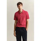 Gant Reg Shield Short Sleeve Polo Rouge M Homme