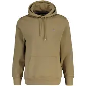 Gant pour homme. 2007058 Sweat à capuche Shield taupe (XL), Casuel, Coton