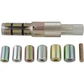 Ks Tools Jeu d'outils de centrage d'embrayage Ø 23,0 - 35,0 mm avec douilles de centrage pour Renault, 9 pièces - 150.2390