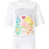 Adidas Originals Care Bears Oversized Short Sleeve T-shirt Blanc XL Femme