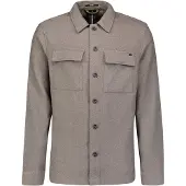 No-excess Surchemise Bouclé Gris
