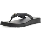 GUESS Tongs 'Candry' beige / noir