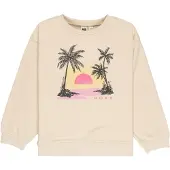 Roxy Morning Hike Terry Rg Sweatshirt Beige 16 Years Fille