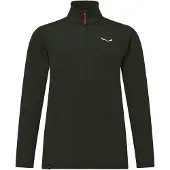 Salewa Puez Cammino Polarlite Half Zip Fleece Vert S Femme