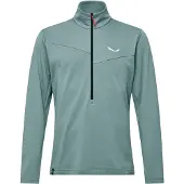 Salewa Puez Cammino Polarlite Half Zip Fleece Vert 2XL Homme