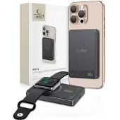 TechProtection Pb33 Lifemag Magsafe Power Bank 5000Mah Noir