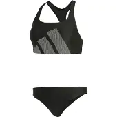 Adidas Bikini de sport 'Big Bars' noir / blanc