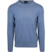 Steppin' Out Pull Coton Cachemire Bleu Indigo