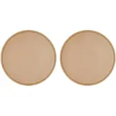 Villa Collection Assiette Villa Collection Fjord Cream 21 cm (2-Pieces)