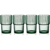 Bitz Verre à Macchiato Bitz Kusintha Green 38 cl (4 Pièces)