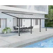 Palram - Canopia - Pergola 21.8m² Gris Anthracite - 704353
