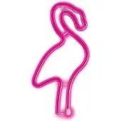 Forever Light Lampe néon à LED Flamingo rose - FLNE18
