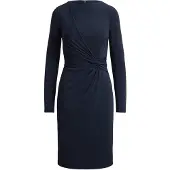 Ralph Lauren Robe fourreau bleu marine