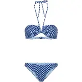 LASCANA Bikini azur / bleu foncé / blanc