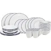 Cookinglife Ensemble de vaisselle Whitmore 30 pièces / 6 personnes