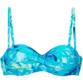 s.Oliver Hauts de bikini turquoise / bleu clair / bleu foncé / jaune