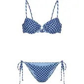 LASCANA Bikini bleu clair / bleu foncé