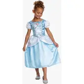 Disney Princess Classic Cinderella Costume Bleu 5-6 Years Enfants