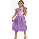 Disney Princess Classic Rapunzel Costume Violet 3-4 Years Enfants