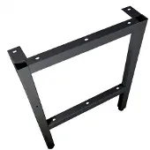 ADB Pieds d'établi gris anthracite 70,0 cm 85,0 cm (Métal)